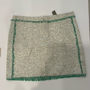 J.Crew quilted skirt